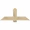 Ekena Millwork Eugene Rough Sawn Timber Gable Bracket, Douglas Fir, 48"W x 20"H x 6"D x 6"F, 10/12 Pitch GBW048X20X0606EUG00RDF - alternate 1